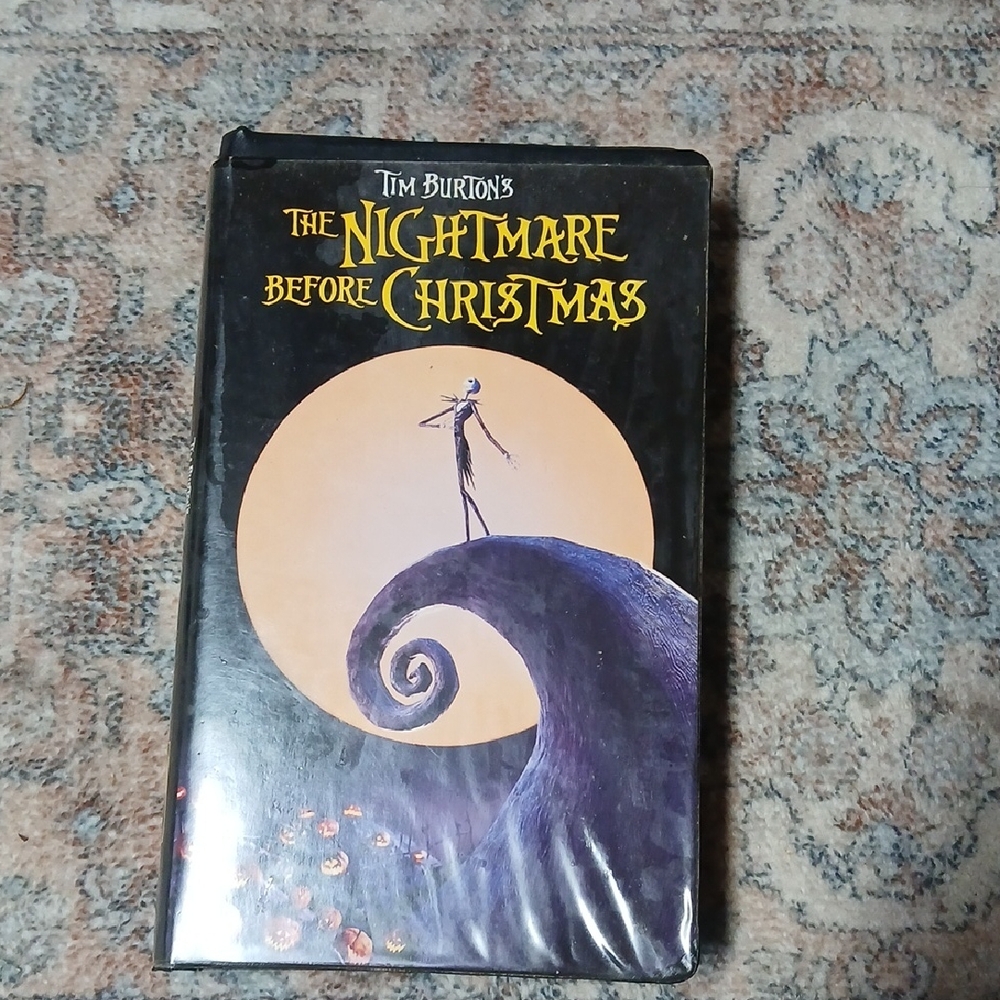 The Nightmare Before Christmas VHS Tape